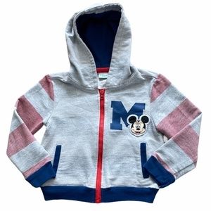 Disney Baby Mickey‎ Mouse Zip Up Hoodie Size: 24M